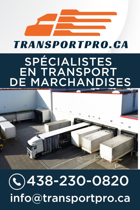 experts et specialistes en transport de marchandise trois rivieres droite